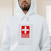 Boner Donor Graphic Hoodie