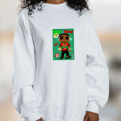 Boosie Badazz Cartoon Graphic Sweatshirt