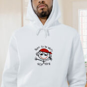 Born To Be Wild New York Graphic Hoodie
