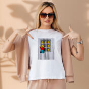 Brick Man Many Faces Parody Aesthetic Graphic Tees