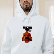 Bruce Lee Fist Of Fury 1972 Graphic Hoodie