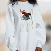 Bud Man Budweiser Batman Soaking Graphic Sweatshirt