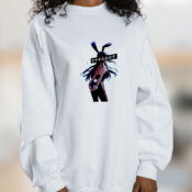 Bunny Colour Sad Japanese Anime Aesthetic T Shirt Graphic Sweatshirt