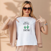 Cacti Cact You Cactus Aesthetic Graphic Tees