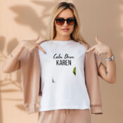Calm Down Karen Aesthetic Graphic Tees
