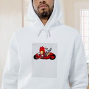 Calvin And Hobbes Akira Tetsuo Kaneda Graphic Hoodie