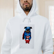 Captain Rottweiler Graphic Hoodie