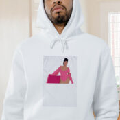 Cardi B Cartoon Graphic Hoodie