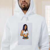Cardi Boobs Graphic Hoodie