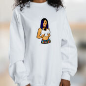 Cardi Boobs Graphic Sweatshirt