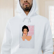 Cardi Makary Drag Okurr Graphic Hoodie
