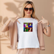 Cartoonized Coraline Aesthetic Graphic Tees