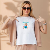 Cat And Mice Delivering Christmas Aesthetic Graphic Tees