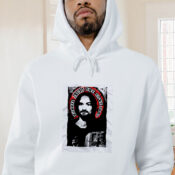 Charles Manson Family Helter Skelter Psycho Charlie Don't Surf Saint Halo Gloriole Graphic Hoodie