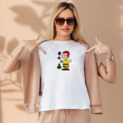 Charlie Brown Christmas Aesthetic Graphic Tees