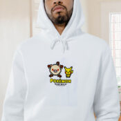 Cheap Bape X Pokemon Mankey Graphic Hoodie