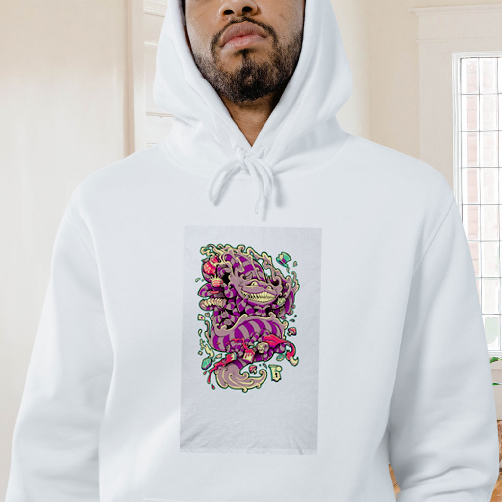 Cheshire Dragon Graphic Hoodie