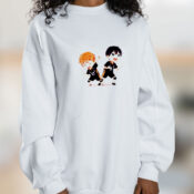 Chibi Shoyo And Kageyama Graphic Sweatshirt