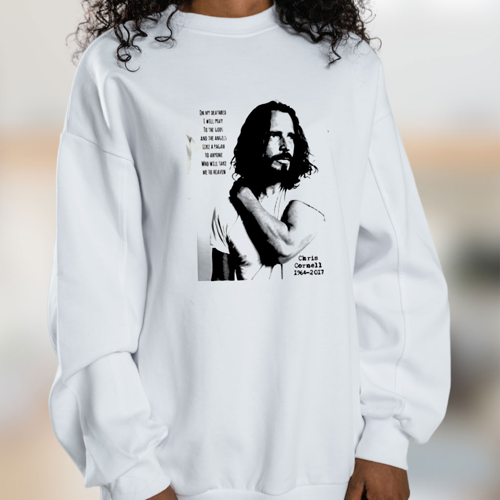 Chris Cornell Poster Graphic Sweatshirt