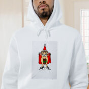 Christmas Flasher Gnome Graphic Hoodie