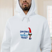 Christmas Is Totally Groovy Classic Graphic Hoodie