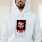 Chucky Movie Child Play Horror Retro Graphic Hoodie
