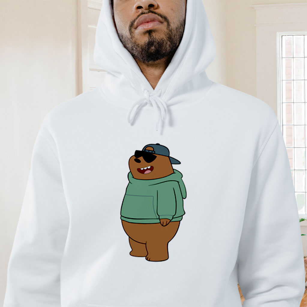 Hype Bear Style Graphic Hoodie