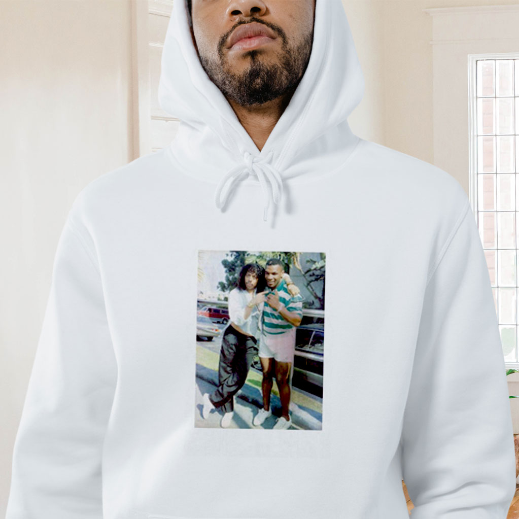 Iron Mike Tyson And Superfreak Rick James Hanging Out Graphic Hoodie