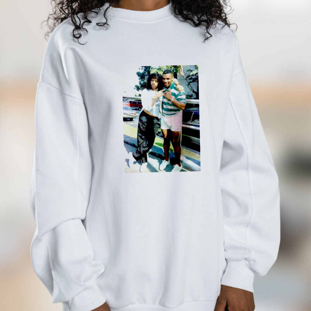 Iron Mike Tyson And Superfreak Rick James Hanging Out Graphic Sweatshirt
