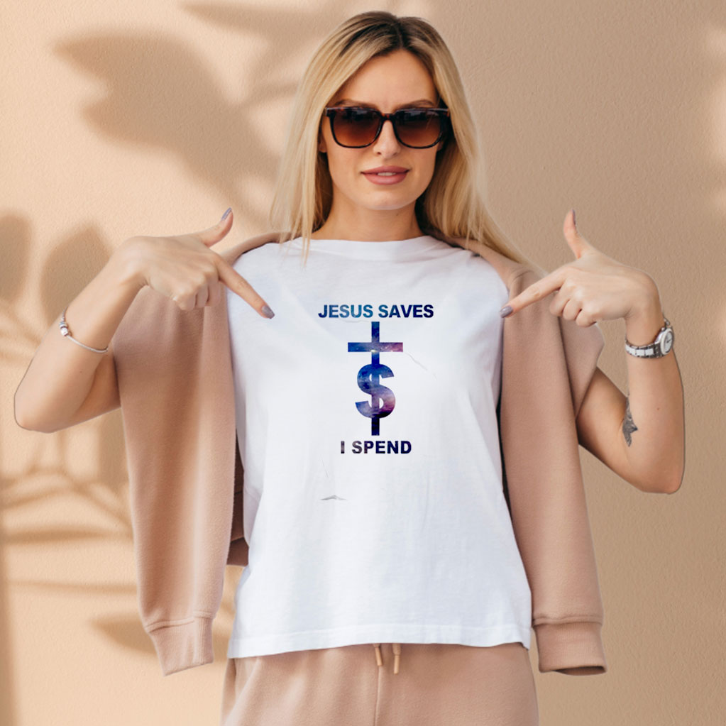 Jesus Saves I Spend Lil Wayne Aesthetic Graphic Tees