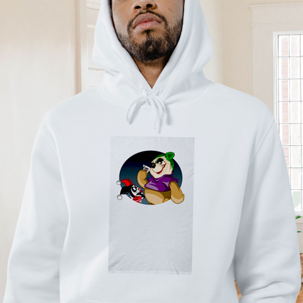 Joking With Pooh Graphic Hoodie