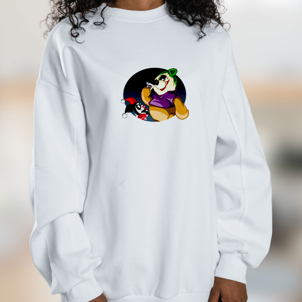 Joking With Pooh Graphic Sweatshirt
