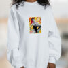 Kate Moss Pop Art Graphic Sweatshirt