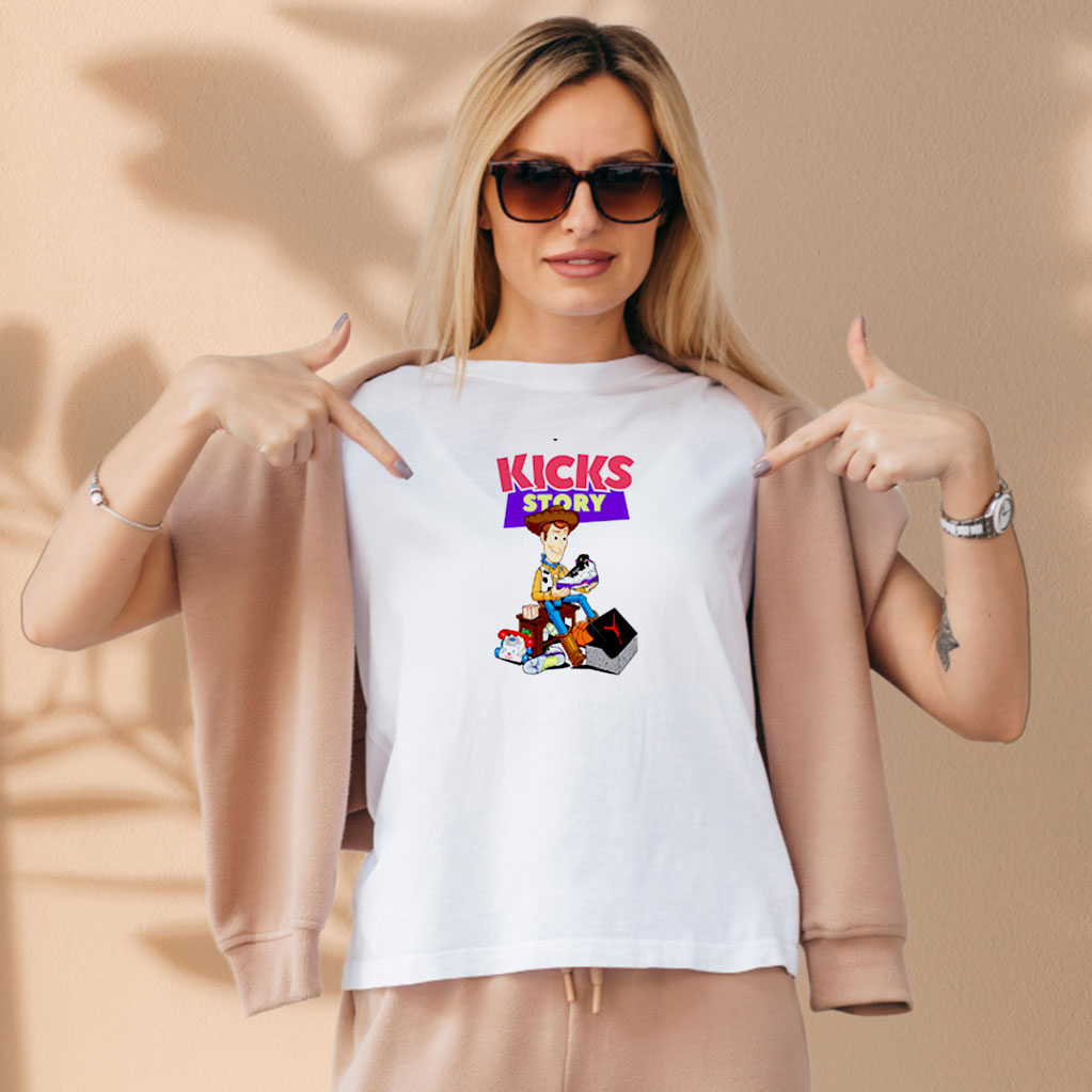 Kicks Story Funny Catoon Parody Aesthetic Graphic Tees