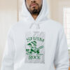 Leprechaun Shamrock St Patricks Day Graphic Hoodie