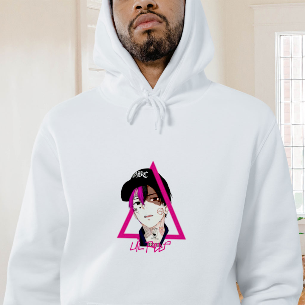 Lil Peep Anime Style Graphic Hoodie