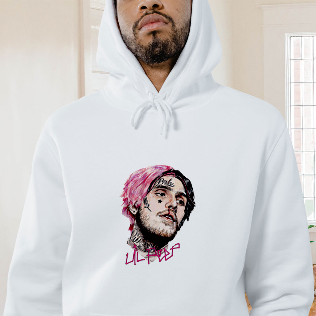 Lil Peep Head Graphic Hoodie