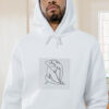 Matisse Inspired Line Art Graphic Hoodie