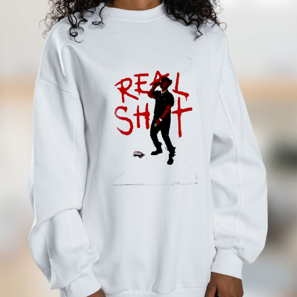 New Trend Real Shit Juice Wrld 999 Graphic Sweatshirt