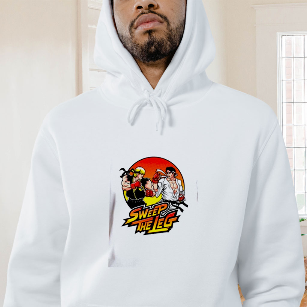 Sweep The Leg Vintage Movie Graphic Hoodie