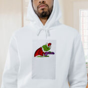 The Grinch Art Graphic Hoodie