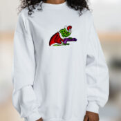 The Grinch Art Graphic Sweatshirt