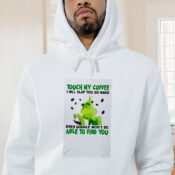 The Grinch Christmas Coffee Graphic Hoodie