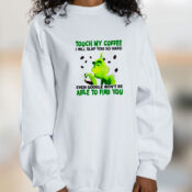 The Grinch Christmas Coffee Graphic Sweatshirt