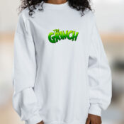 The Grinch Movie Inspired Christmas Graphic Sweatshirt