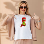 The Grinch N Dog Aesthetic Graphic Tees