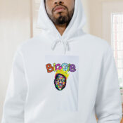 The Notorious Crowned Biggie Colorful Graphic Hoodie