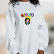 The Notorious Crowned Biggie Colorful Graphic Sweatshirt