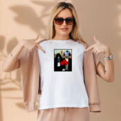 The Nun Valak And Pennywise Horror Mashup Aesthetic Graphic Tees