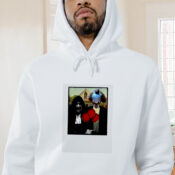 The Nun Valak And Pennywise Horror Mashup Graphic Hoodie